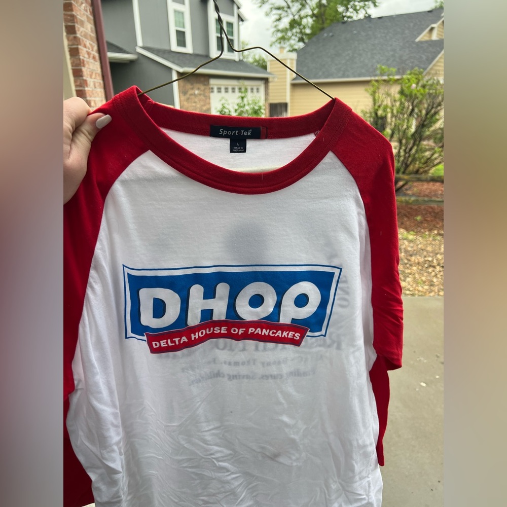 Tri Delta Baseball Tee